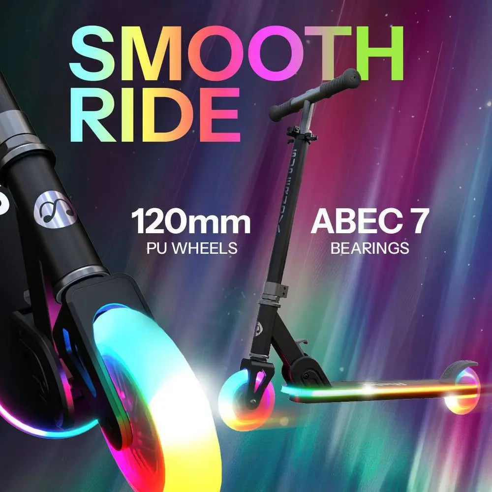 Melo Supernova Kick Scooter - Black