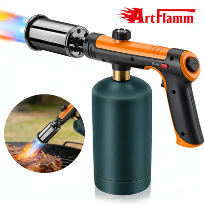 【Dealsforyoudays】Artflamm Powerful Propane Torch, Multi-Use Torch with Adjustable Flame, Blow Torch for Campfire, Fire Pit Starter, Fun Gift (Propane Tank Not Included)