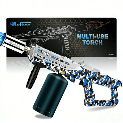 【Dealsforyoudays】Artflamm Powerful Propane Torch, Multi-Use Torch with Adjustable Flame, Blow Torch for Campfire, Fire Pit Starter, Fun Gift (Propane Tank Not Included)
