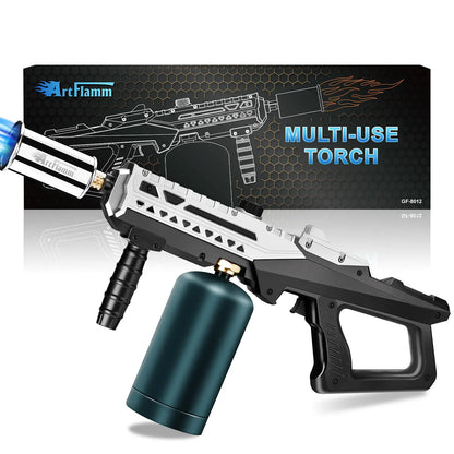 【Dealsforyoudays】Artflamm Powerful Propane Torch, Multi-Use Torch with Adjustable Flame, Blow Torch for Campfire, Fire Pit Starter, Fun Gift (Propane Tank Not Included)